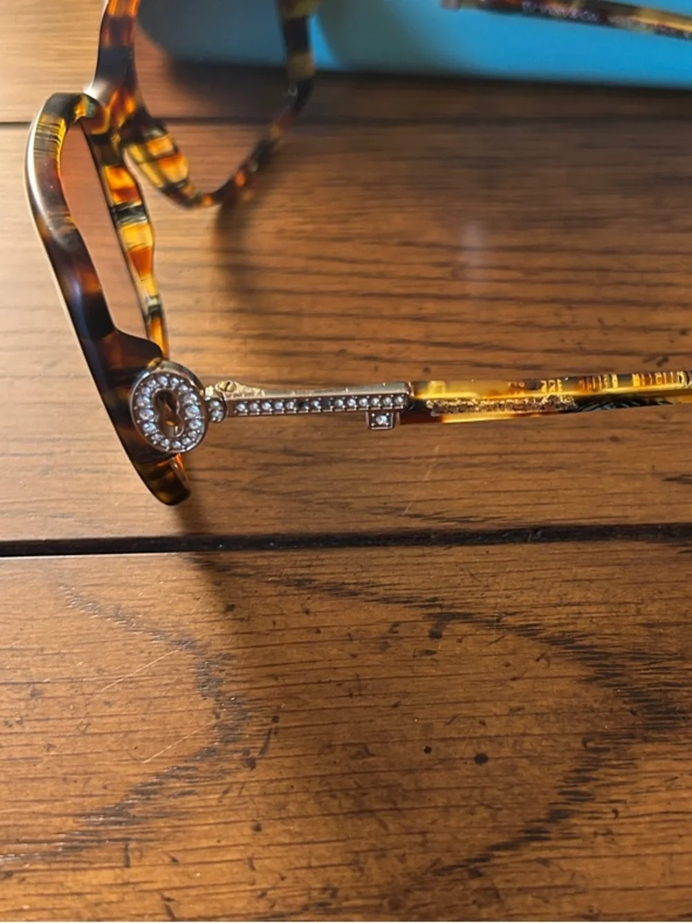 Vintage Tiffany & Co. Women's Tortoiseshell Sunglasses - Brown Lenses
